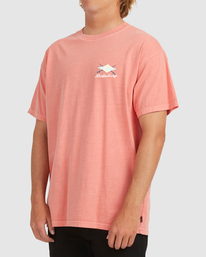 1 Bong Days Short Sleeve T-Shirt Orange UBYZT00163 Billabong