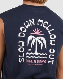 4 Heat Muscle Tank Top Blue UBYZT00180 Billabong