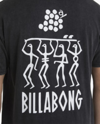 4 Pilpeled Tribe Short Sleeve T-Shirt Black UBYZT00404 Billabong