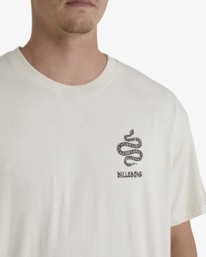 3 Pilpeled Snake Short Sleeve T-Shirt Brown UBYZT00405 Billabong