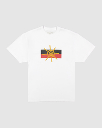 6 Otis Flag - Camiseta para Hombre Blanco UBYZT00417 Billabong