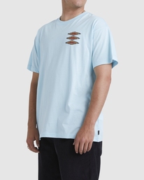 1 Crayon Wave T-Shirt Green UBYZT00422 Billabong