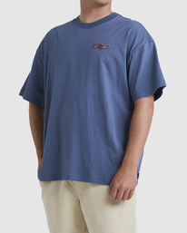 1 Diamond Grit T-Shirt Blue UBYZT00428 Billabong
