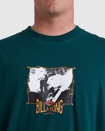 3 Larry T-Shirt Blue UBYZT00429 Billabong