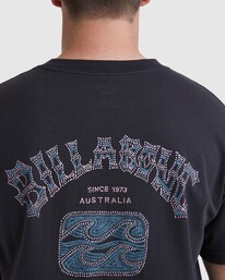 3 Heritage Arch T-Shirt Black UBYZT00430 Billabong