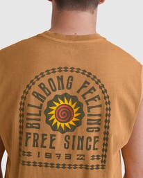 3 Steady Tank Yellow UBYZT00454 Billabong