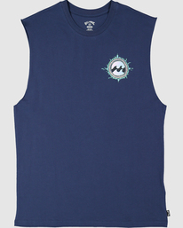 5 Flame Tank Blue UBYZT00455 Billabong