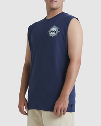 1 Flame Tank Blue UBYZT00455 Billabong
