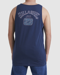 2 Heritage Arch Tank Top Blue UBYZT00456 Billabong
