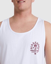 3 Big Wave Shaz Tank White UBYZT00457 Billabong