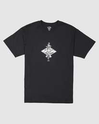 4 Diamond Skull T-Shirt Black UBYZT00460 Billabong