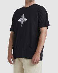 1 Diamond Skull T-Shirt Black UBYZT00460 Billabong