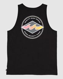 4 Rotar Diamond Tank Top Black UBYZT00491 Billabong