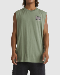 Seventy Three Sun - Sleeveless Muscle T-Shirt for Men  UBYZT00495