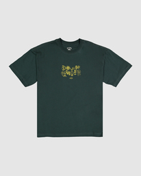 5 Down Under T-Shirt Green UBYZT00501 Billabong