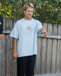 0 Kanga T-Shirt Blue UBYZT00502 Billabong