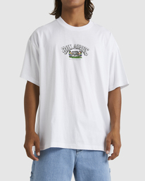 1 Tradies T-Shirt White UBYZT00507 Billabong