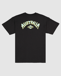5 Aus Arch T-Shirt Black UBYZT00514 Billabong