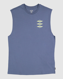 5 Crayon Wave Tank Top Blue UBYZT00522 Billabong