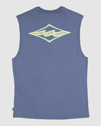 4 Crayon Wave Tank Top Blue UBYZT00522 Billabong