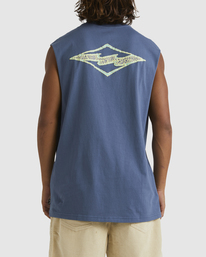 Crayon Wave - Sleeveless Muscle T-Shirt for Men  UBYZT00522