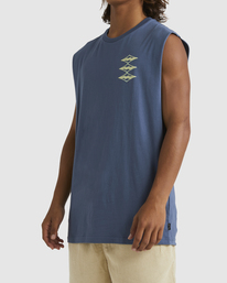 1 Crayon Wave Tank Top Blue UBYZT00522 Billabong