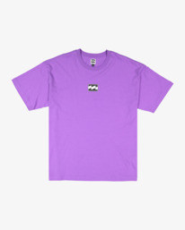 4 Logo T-Shirt Purple UBYZT00572 Billabong