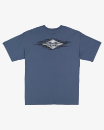 5 Tribal Diamond T-Shirt Blue UBYZT00633 Billabong