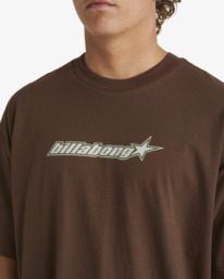 4 Bongstar T-Shirt Brown UBYZT00638 Billabong