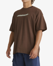 2 Bongstar T-Shirt Brown UBYZT00638 Billabong