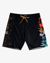 6 D Bah Airlite 19" - Recycelte Boardshorts für Männer Schwarz W1BS20BIP1 Billabong