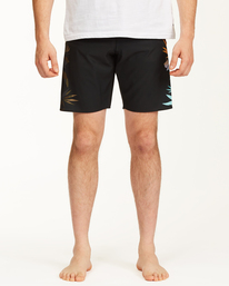 0 D Bah Airlite 19" - Recycelte Boardshorts für Männer Schwarz W1BS20BIP1 Billabong