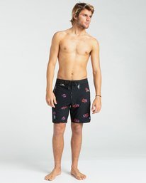 3 73 Lo Tides 2021 - Boardshort voor Heren Black W1BS65BIP1 Billabong