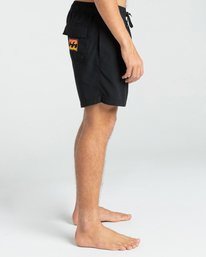 2 All Day Heritage Layback 16" - Schwimmshorts für Männer Schwarz W1LB13BIP1 Billabong