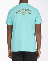 1 Currents Arch - T-shirt voor Heren Green W1SS86BIP1 Billabong
