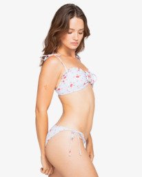 1 On The Path Tropic - Bas de bikini à nouer pour Femme Bleu W3SB14BIP1 Billabong