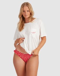 3 Cherry Bomb Tropic - Braguita de bikini para Mujer Rojo W3SB1EBIP1 Billabong