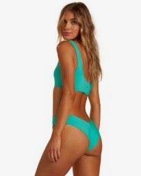 1 Sol Searcher - Top de bikini deportivo para Mujer Verde W3ST74BIP1 Billabong