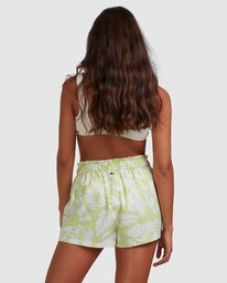 3 Sun Drenched - High Waisted Shorts for Women Green W3WK31BIP1 Billabong