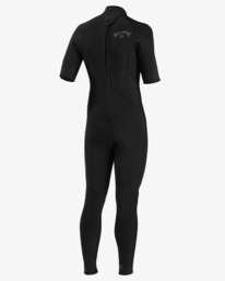 5 2/2mm Absolute - Short Sleeve Back Zip Springsuit for Men Black W42M70BIP1 Billabong