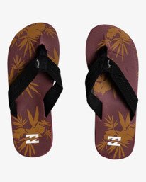 0 All Day Theme - Sandalias para Hombre Rojo W5FF29BIP1 Billabong
