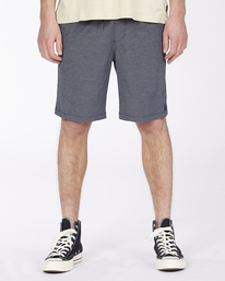 4 Crossfire Elastic - Short sumergible de tejido reciclado para Hombre Azul X1WK11BIS1 Billabong