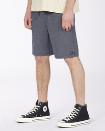 6 Crossfire Elastic - Short sumergible de tejido reciclado para Hombre Azul X1WK11BIS1 Billabong