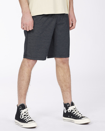 3 Crossfire Elastic - Short sumergible de tejido reciclado para Hombre Azul X1WK11BIS1 Billabong
