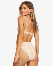 0 Pretty In Plaid High Maui - Gerecycled Bikinibroekje voor Dames Multicolor X3SB18BIS1 Billabong