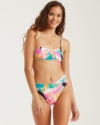 2 Wild Sun Maui Rider Bikini Bottom Grey XB282BWI Billabong