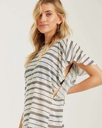 2 Out For Waves Cover-Up Dress White XV07TBOU Billabong
