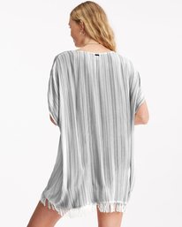 billabong, Walk Away Tunic Top, WHITE/MULTI (wmu) WALK AWAY XV803BWA