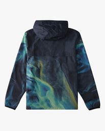 11 Adventure Division Collection Burkard Transport - Veste déperlante pour Homme Bleu Z1JK57BIF1 Billabong