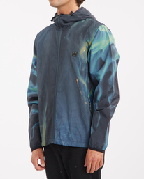 7 Adventure Division Collection Burkard Transport - Veste déperlante pour Homme Bleu Z1JK57BIF1 Billabong